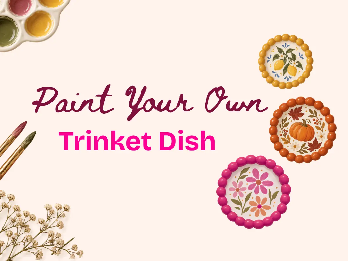 Trinket Dish Painting event artwork